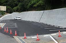 駐車場区画線 白線ライン引き