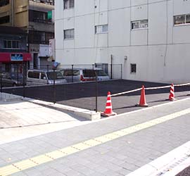 駐車場工事 舗装